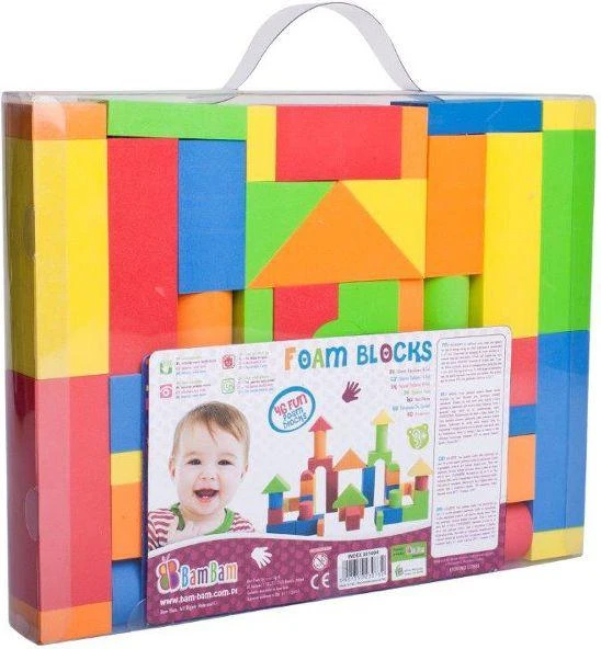 Bambam Putplasčio blokeliai. Bam Bam