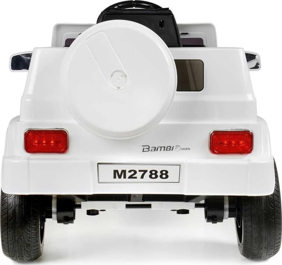Bambi Racer Akumuliatorinė transporto priemonė vaikams HL1058 - Balta