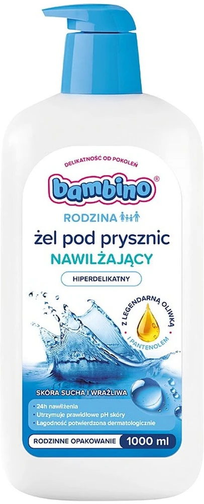 „Bambino Family“ drėkinamasis dušo želė 1000 ml