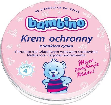 BAMBINO 83600 Apsauginio kremo skardinė 75ml