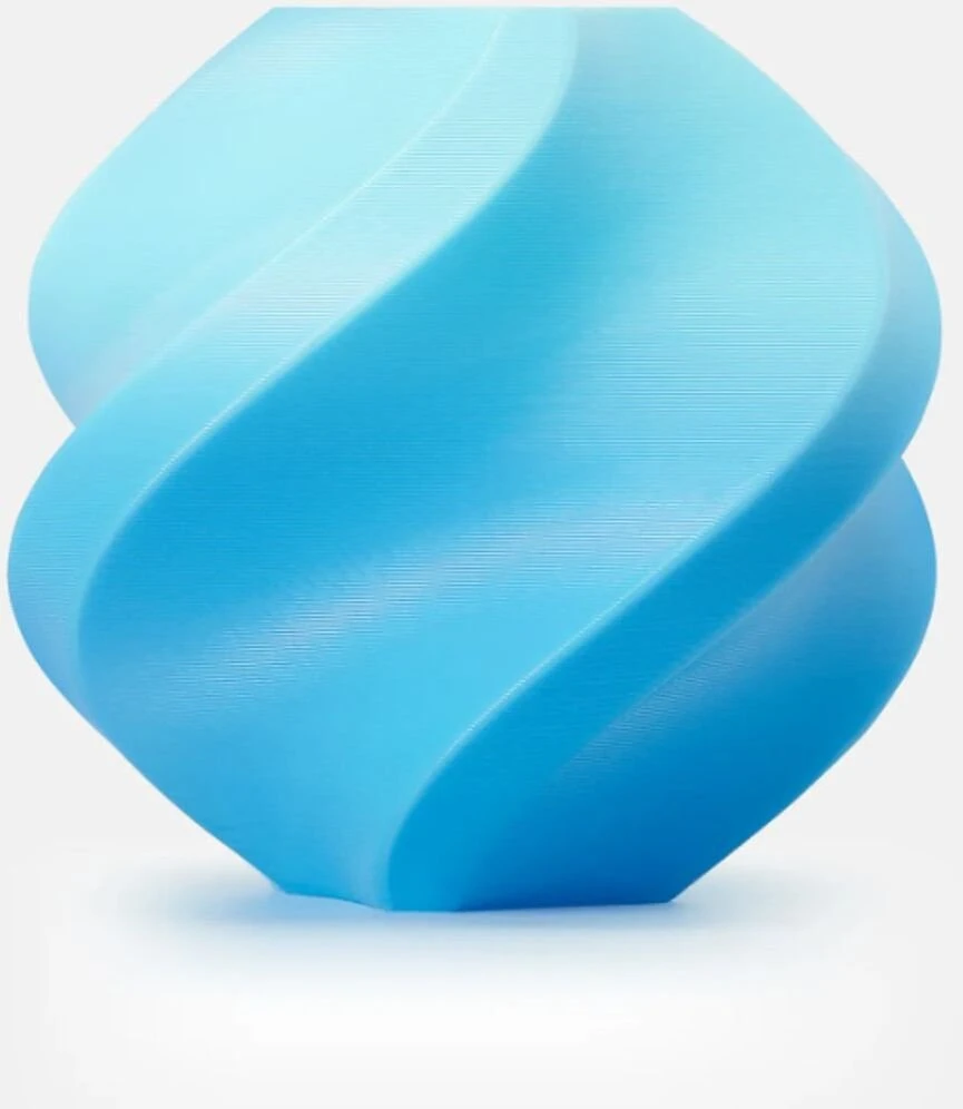 Bambu Lab TPU 90A siūlas 1.75 mm, 1kg – pridedamas daugkartinio naudojimo ritinėlis – krištolo