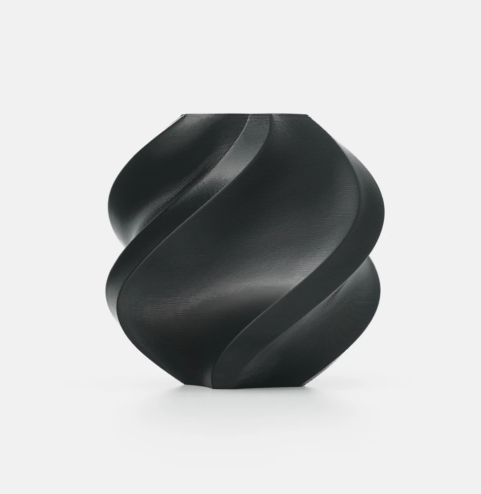 3D Plastikas - Filamentas TPU 85A With spool/Su rite juodos spalvos | 1.75 mm, 1kg | Bambu Lab