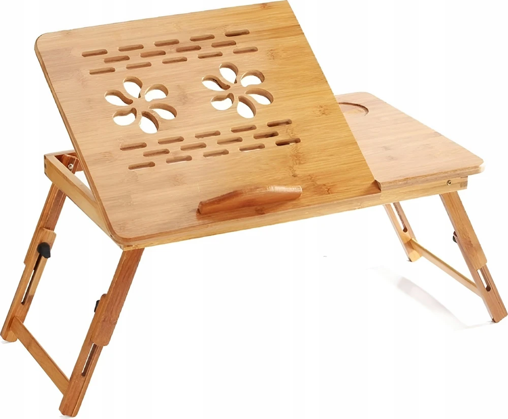 Bambukinis nešiojamojo kompiuterio stalas Bounn