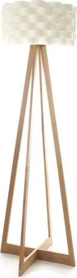 Atmosphera Lamp Bambuko toršeras - baltas, aukštis 150 cm