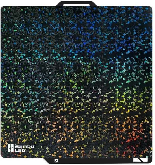 Bambu Lab Starry PEI plokštė su holografiniu raštu