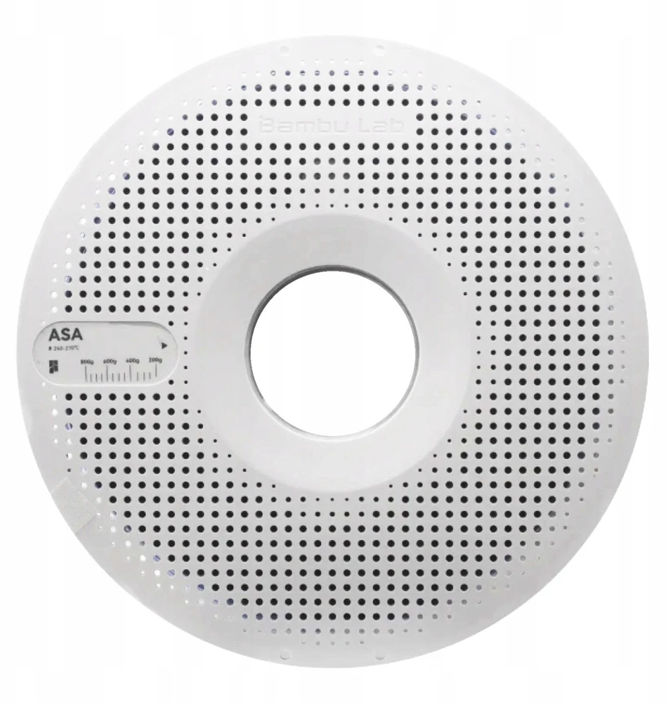 Bambu Lab ASA plastikas 1.75mm 1kg - pridedamas su daugkartinio naudojimo ritė - Gray