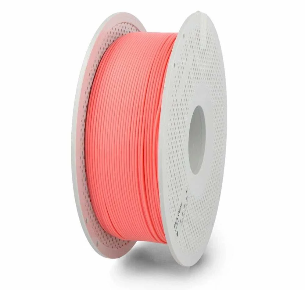 Bambu Lab PLA Glow plastikas 1.75mm 1kg - komplektuojamas su daugkartine rite - Glow Rožinė
