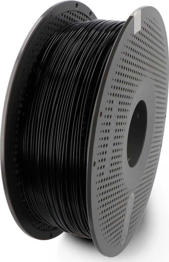 Juodas Bambu Lab PC 1.75mm kaitinimo plastikas ant ritės