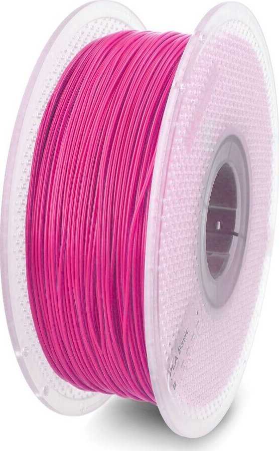 Bambu Lab PLA Basic plastikas 1.75mm 1kg - pridedamas su daugkartinio naudojimo ritė - Magenta