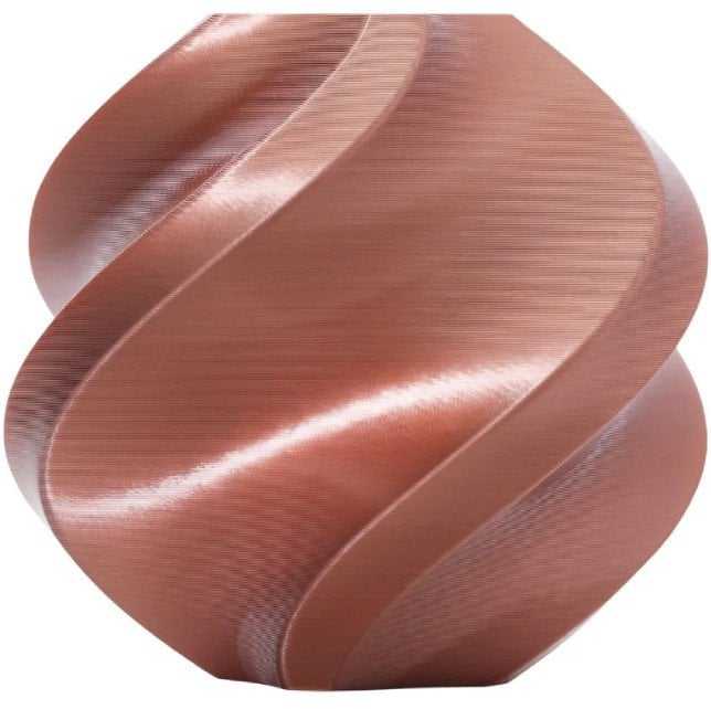 Bambu Lab PLA Silk+ plastikas 1.75mm 1kg – rinkinyje su daugkartinio naudojimo rite – Rose Gold