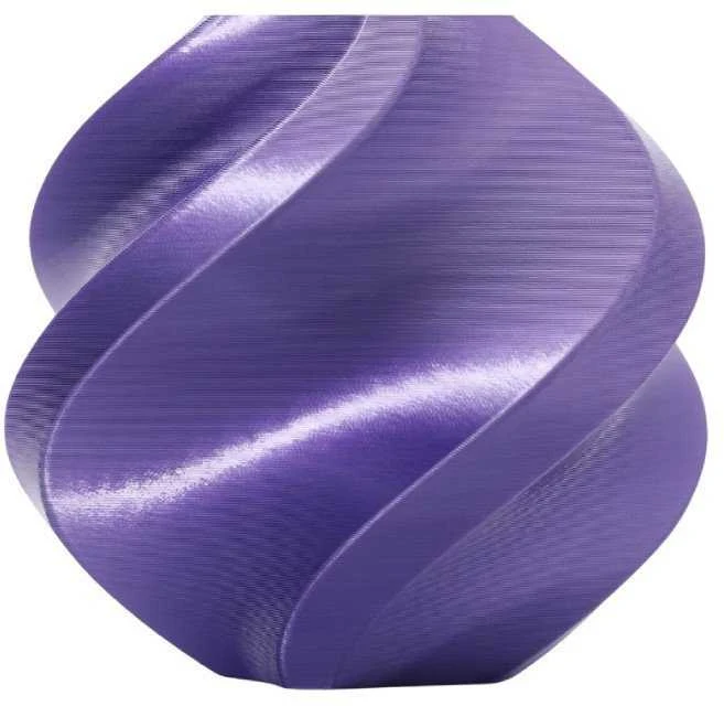 Bambu Lab PLA Silk+ plastikas 1.75mm 1kg – rinkinyje su daugkartinio naudojimo rite – Violetinė