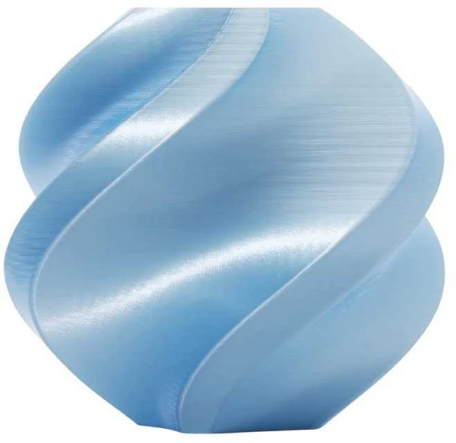 Bambu Lab PLA Silk+ Baby Mėlyna pavyzdys