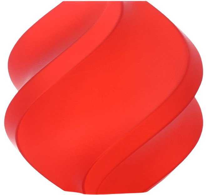 Bambu Lab PLA Translucent plastikas 1.75mm 1kg – pridedama daugkartinio naudojimo ritė – Raudona