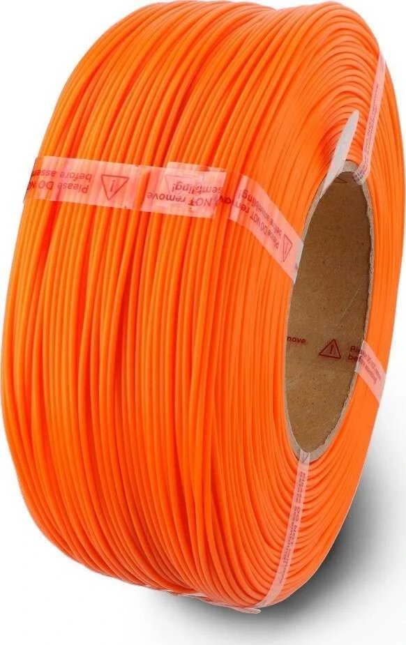 Oranžinis PLA 3D spausdinimo siūlas ritėje