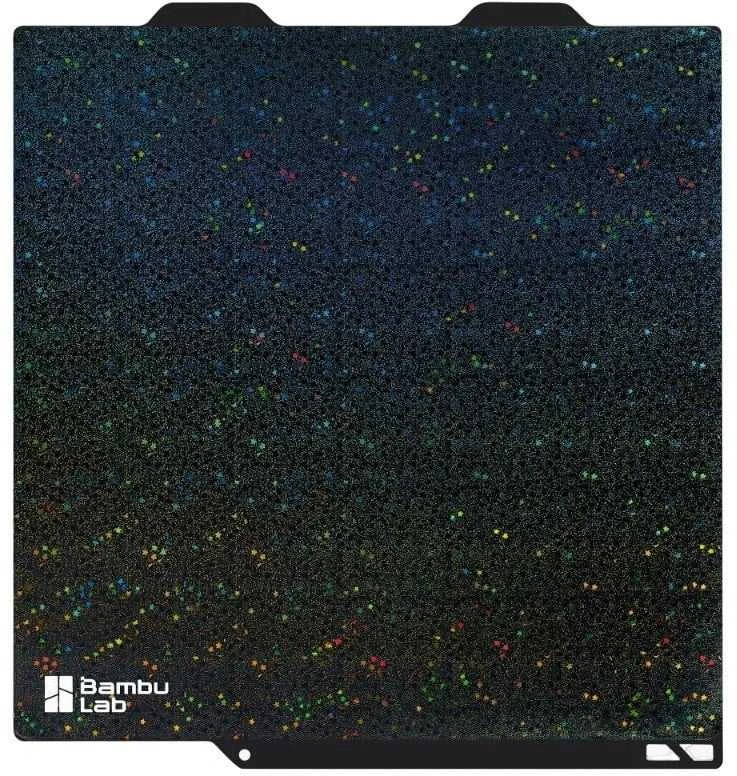 BambuLab Galaxy Surface Plate kvadratinė spausdintuvo plokštė