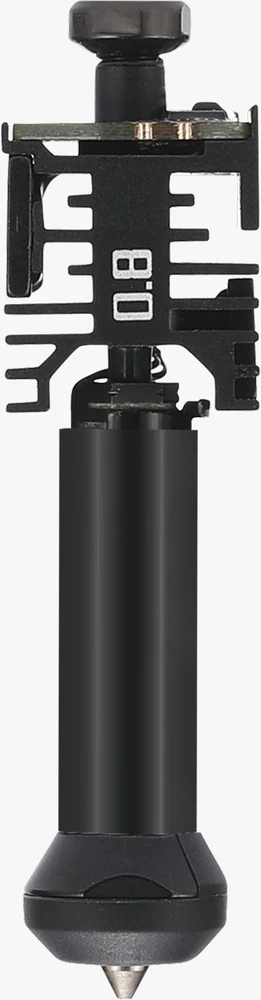Indukcinis karštasis antgalis - dešininis - su grūdinto plieno antgaliu, skirtas Bambu Lab H2C serijos spausdintuvams - 0.8 mm