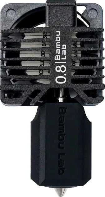 Pilnas Bambu Lab P1 serijos spausdintuvų hotend įrenginys – 0.8mm