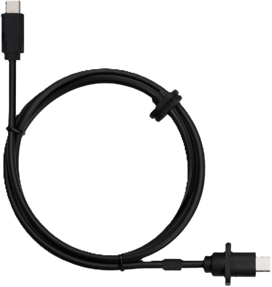 USB C tipo laidas skirtas Bambu Lab A1 serijos spausdintuvams – juodas