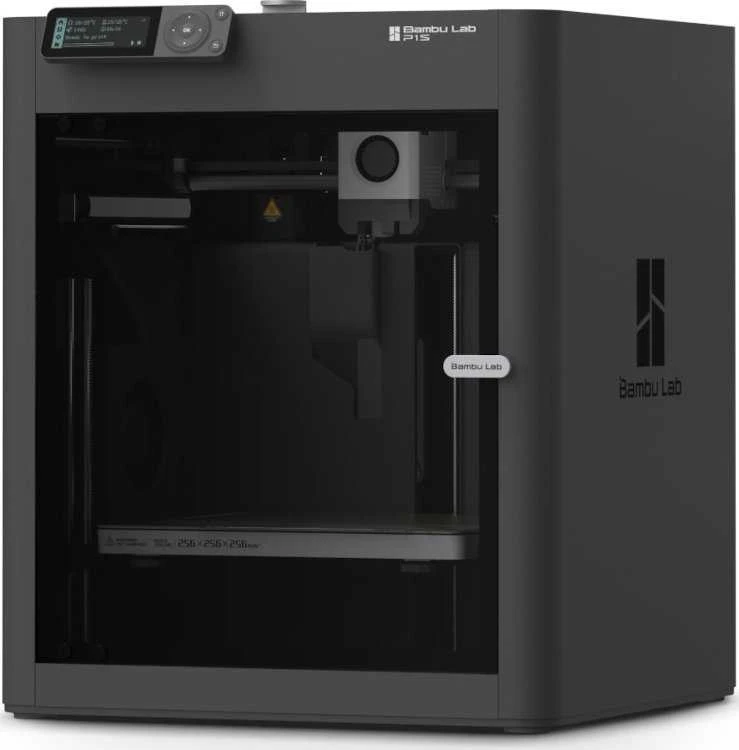 Bambu Lab P1S uždaro tipo 3D spausdintuvas