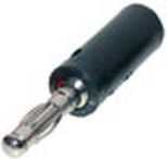 Divers Bananų jungtis 6mm Juoda