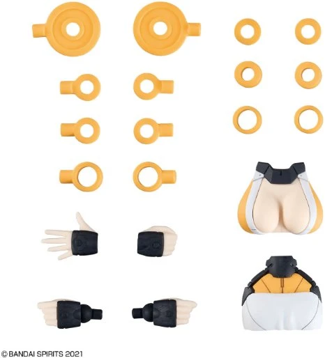 Gunpla 30MS OPTION PARTS SET 28 (ACTION WEAR ALFA) [COLOR A]