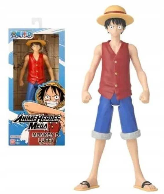Bandai ANIME HEROES ONE PIECE MEGA - MONKEY D. LUFFY