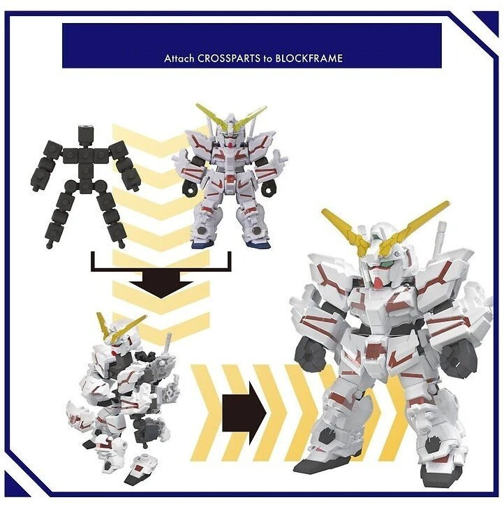 Bandai BLOCKROSS GUNDAM - UNICORN DESTROY MODE
