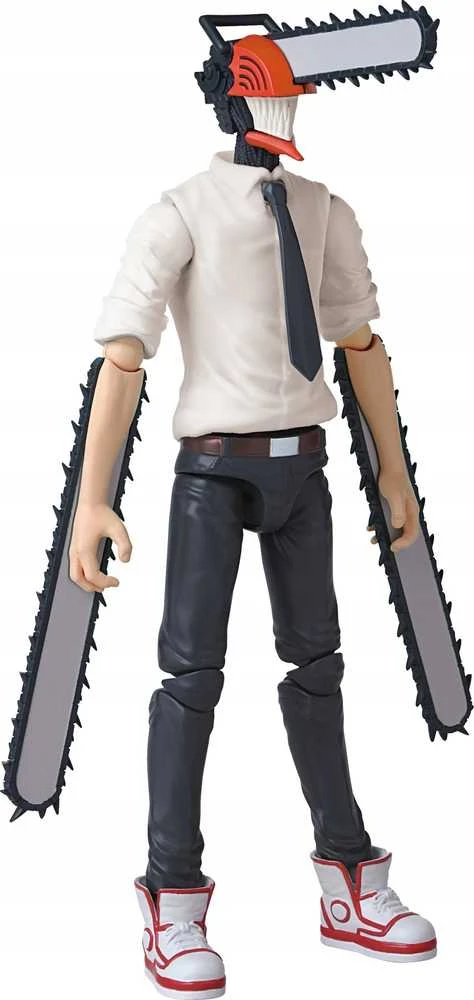 ANIME HEROES grandininis pjūklas Man figūrėlė su priedais, 16 cm - grandininis pjūklas Man