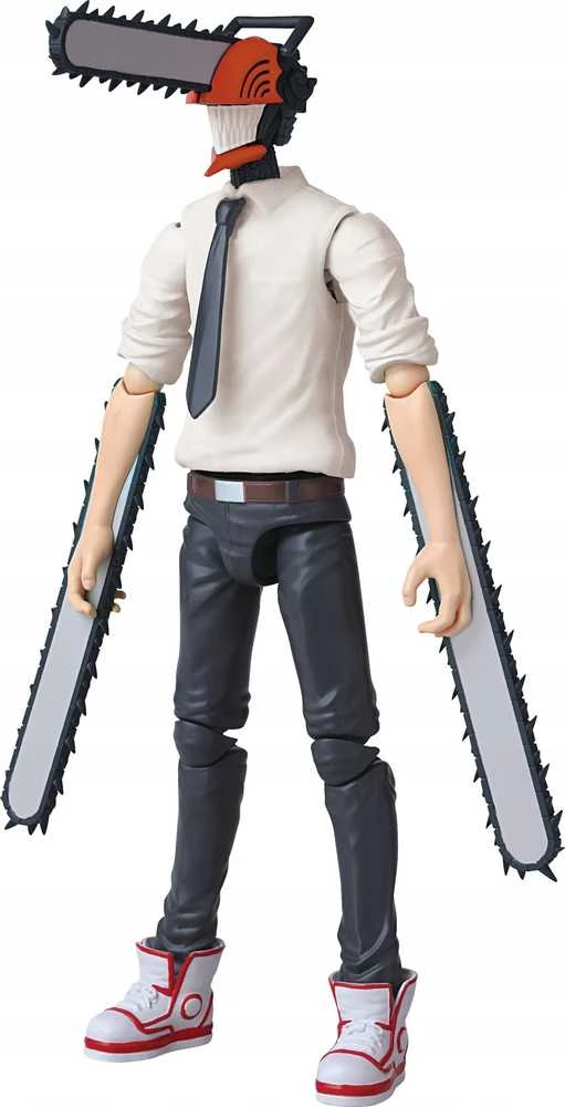 ANIME HEROES grandininis pjūklas Man figūrėlė su priedais, 16 cm - grandininis pjūklas Man