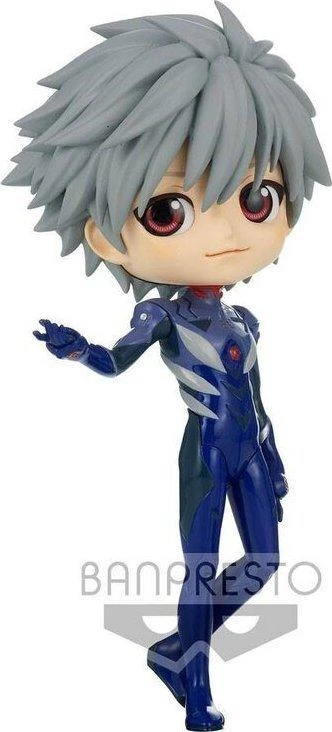 Bandai „Evangelion“: Naujas teatro leidimas – Q posket Kaworu Nagisa Plugsuit stiliaus figūrėlė (A versija)