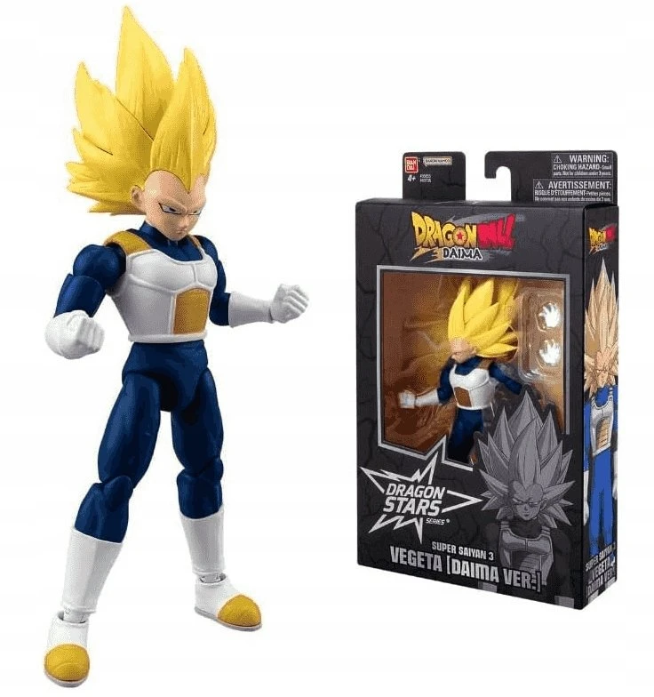 Bandai DRAGON BALL DRAGON STARS - VEGETA SSJ 3 (DAIMA VER.)