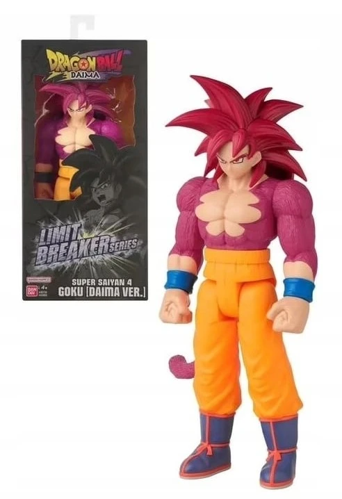 Bandai „DRAGON BALL“ LIMITO LAUKĖJAS – SUPER SAIYAN 4 GOKU (DAIMA VERSIJA)