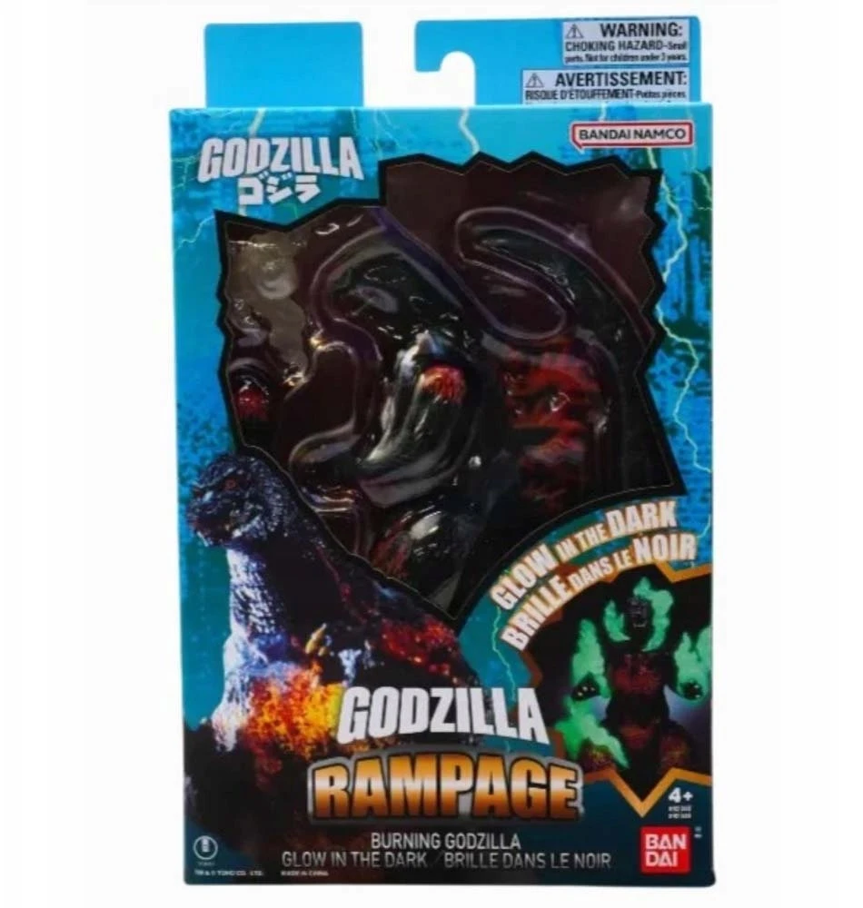 Bandai GODZILLA ACTION FIGURE - BURNING GODZILLA GLOW
