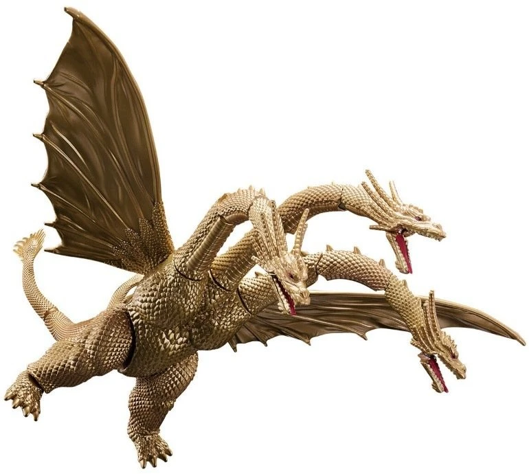 Bandai GODZILLA ACTION FIGURE - KING GIDORAH 1991
