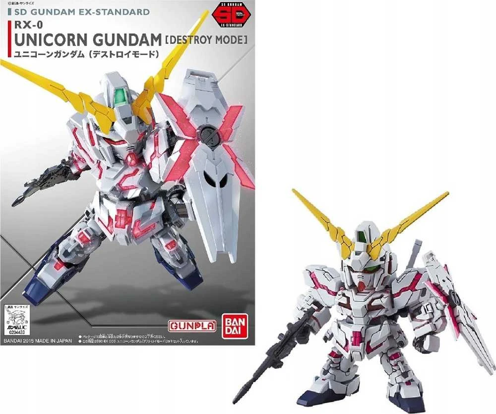 Bandai SDEX UNICORN GUNDAM[DESTROY MODE]