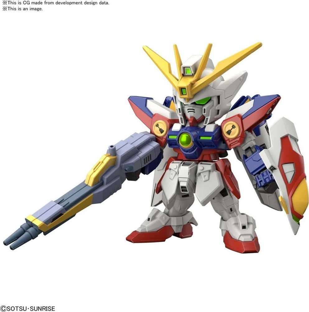 Bandai SD EX Wing Gundam Zero Gunpla plastikinis surinkimo rinkinys