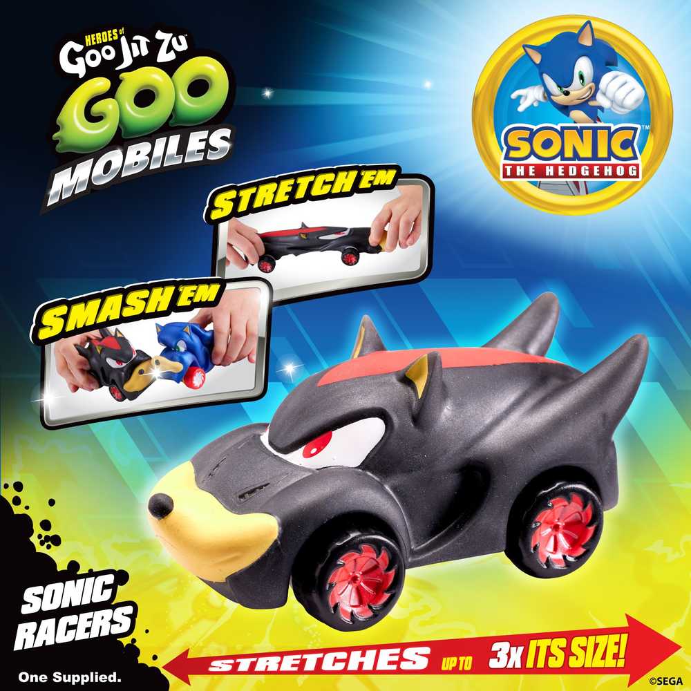 Bandai *****Goo Jit Zu Sonic Stretches Shadow 08266