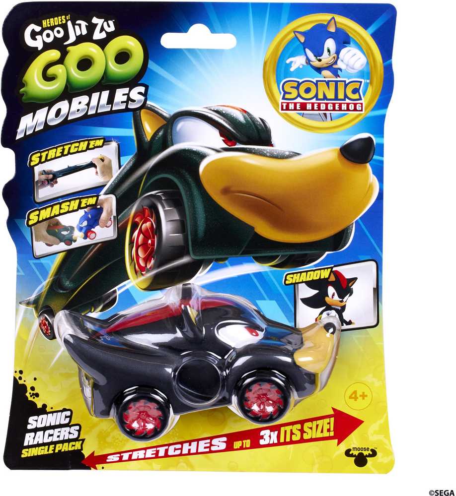 Bandai *****Goo Jit Zu Sonic Stretches Shadow 08266