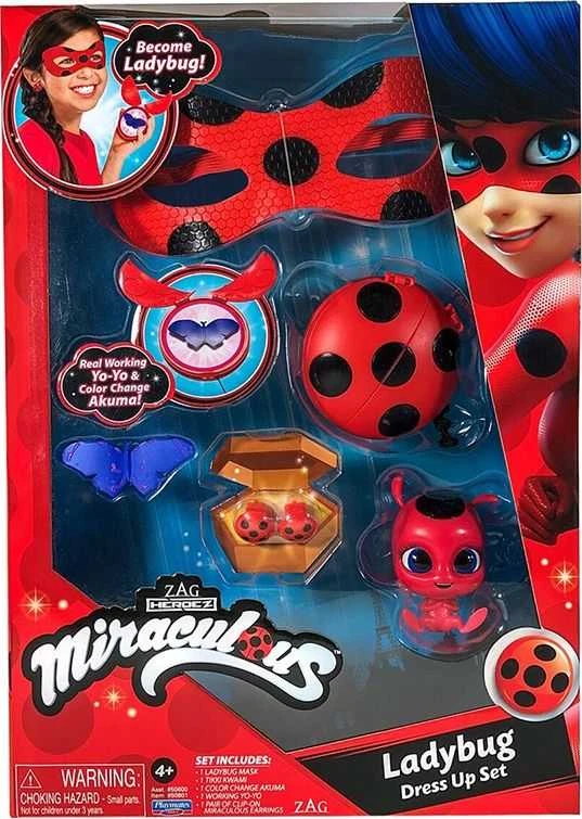Playmates MIRACULOUS aksesuarai žaidimui vaidmenimis: „Stebuklingoji Boružėlė“