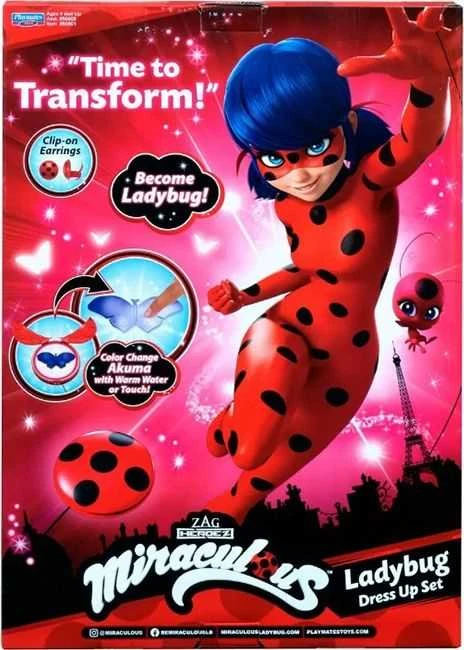 Playmates MIRACULOUS aksesuarai žaidimui vaidmenimis: „Stebuklingoji Boružėlė“