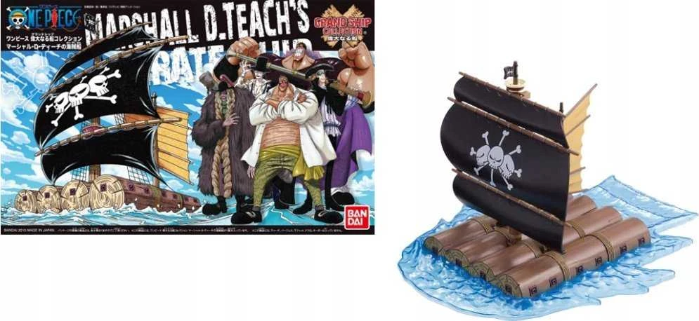 Bandai One Piece Marshall D. Teach piratų laivo surinkimo rinkinys