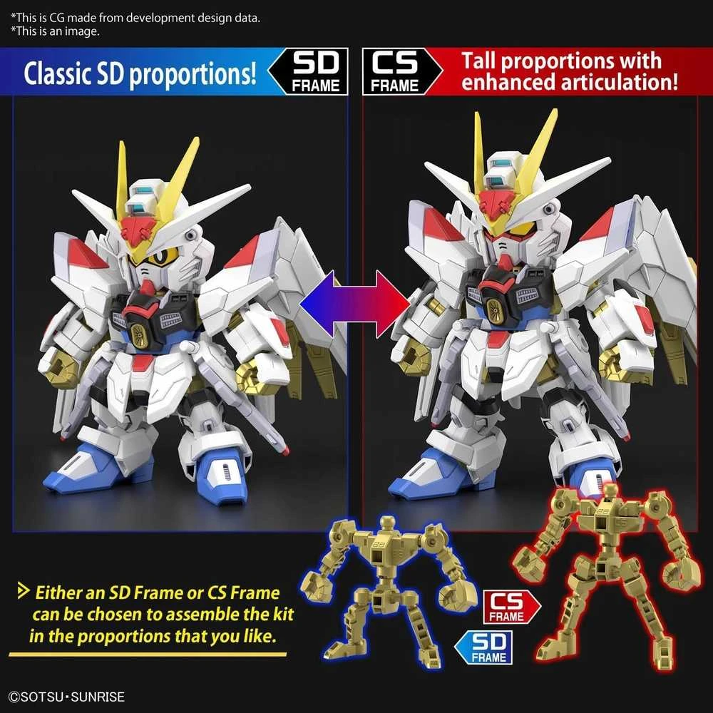 Bandai SDCS MIGHTY STRIKE FREEDOM GUNDAM