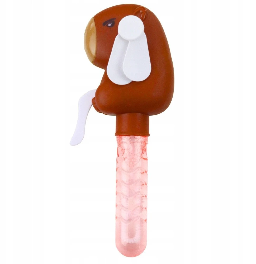 Lean Toys Muilo burbulų lazdelė su vėjo malūnėliu, 19 cm
