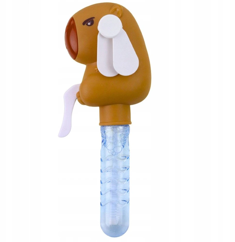 Lean Toys Muilo burbulų lazdelė su vėjo malūnėliu, 19 cm