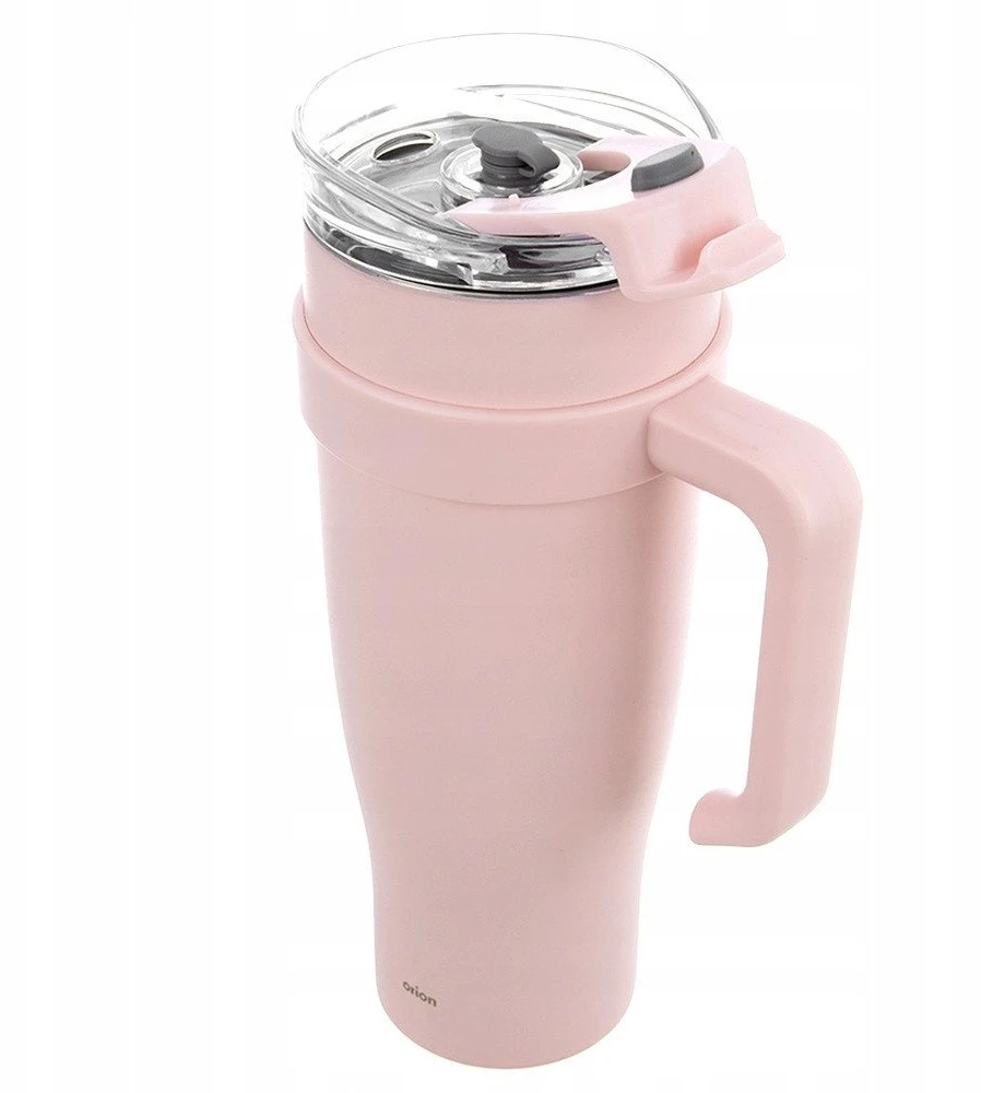 Banquet Orion Termo puodelis 1,2 l Rožinis su rankena
