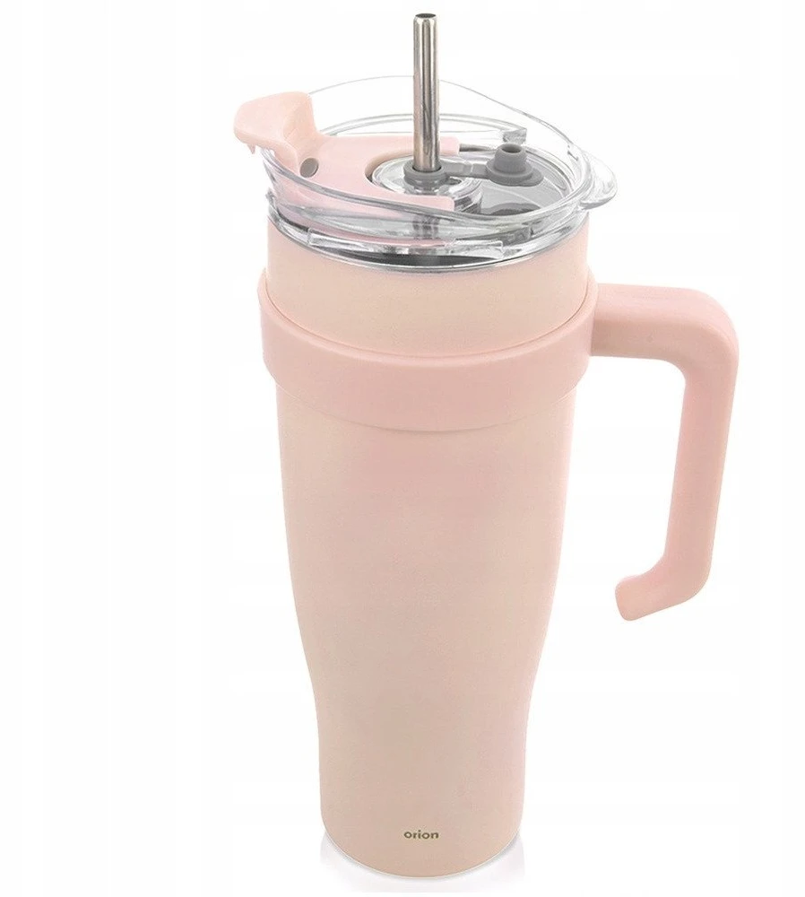 Banquet Orion Termo puodelis 1,2 l Rožinis su rankena