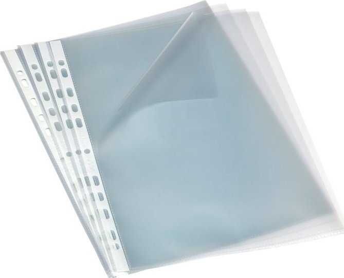 Bantex BANTEX LOMME MED ÅBNING I TOP OG LANGS HULKANT 0,09 MM, TRANSPARENT