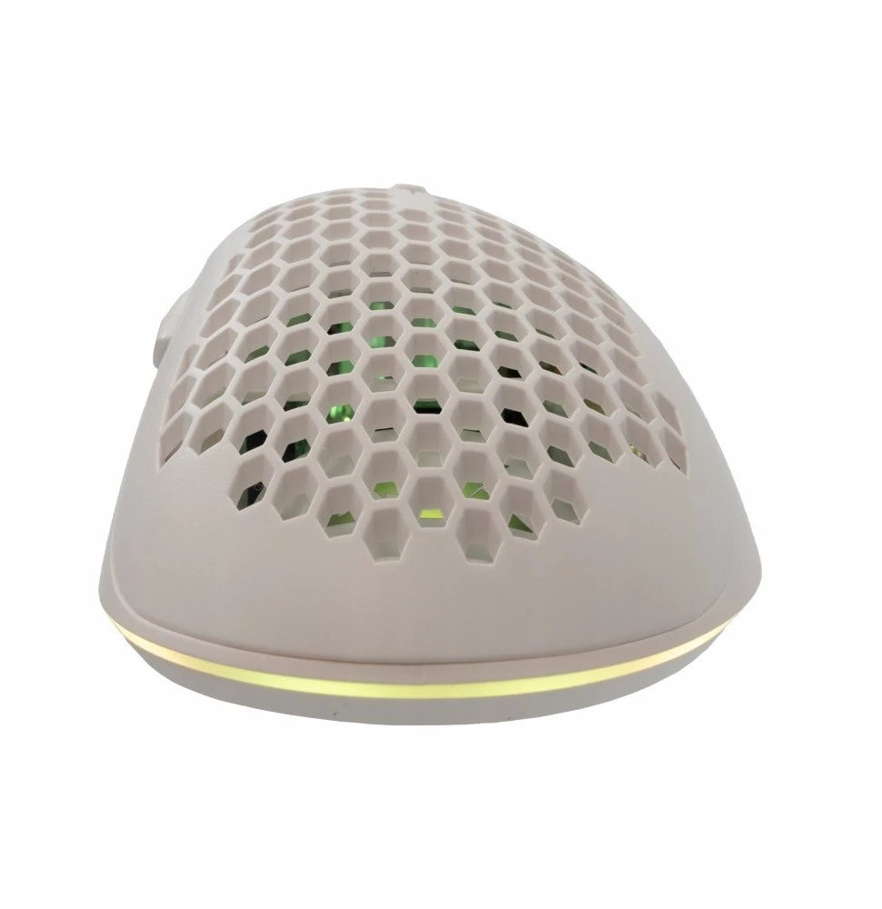 Baracuda žaidimų pelė CORAL, 6D, 12800 dpi, baltos spalvos (BGM-031)