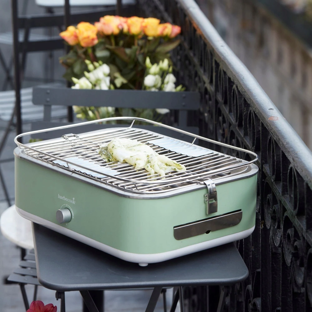 Elektrinis grilis Barbecook E-Carlo, 2500 W, Žalias