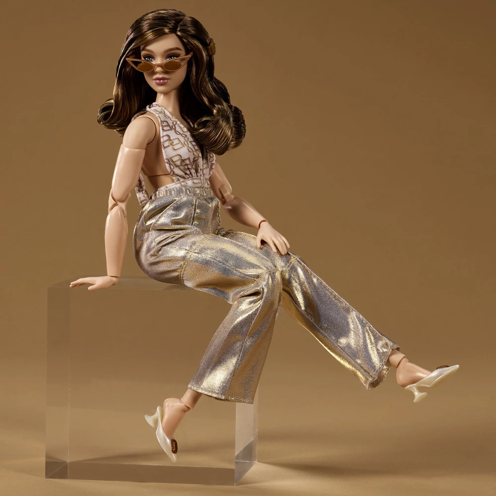 Mattel BARBIE YOU CREATE BASICS lėlė šviesiais plaukais (JJX37)